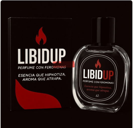 PERFUME CON FEROMONAS LIBIDUP HOMBRES